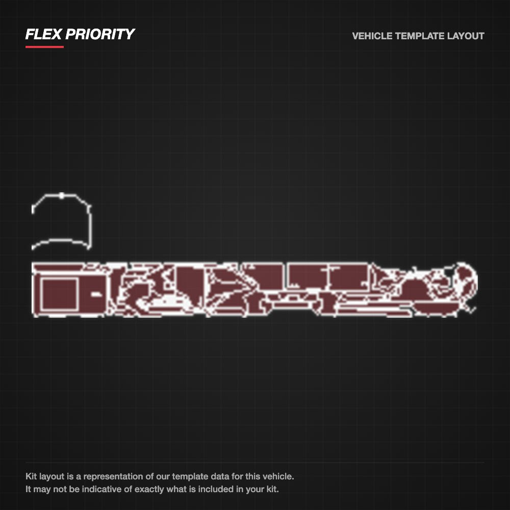 BMW X5 M 2015-2019 kit layout