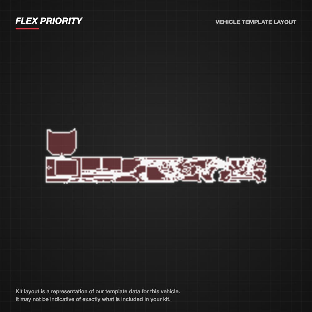 BMW X5 M 2023+ kit layout