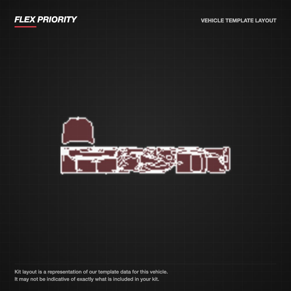 BMW X6 2015-2019 kit layout (template 2)