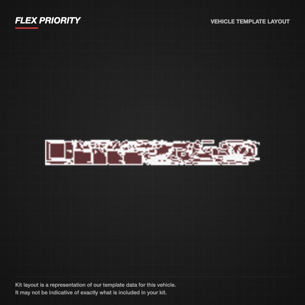 BMW X6 2020-2022 kit layout (template 1)