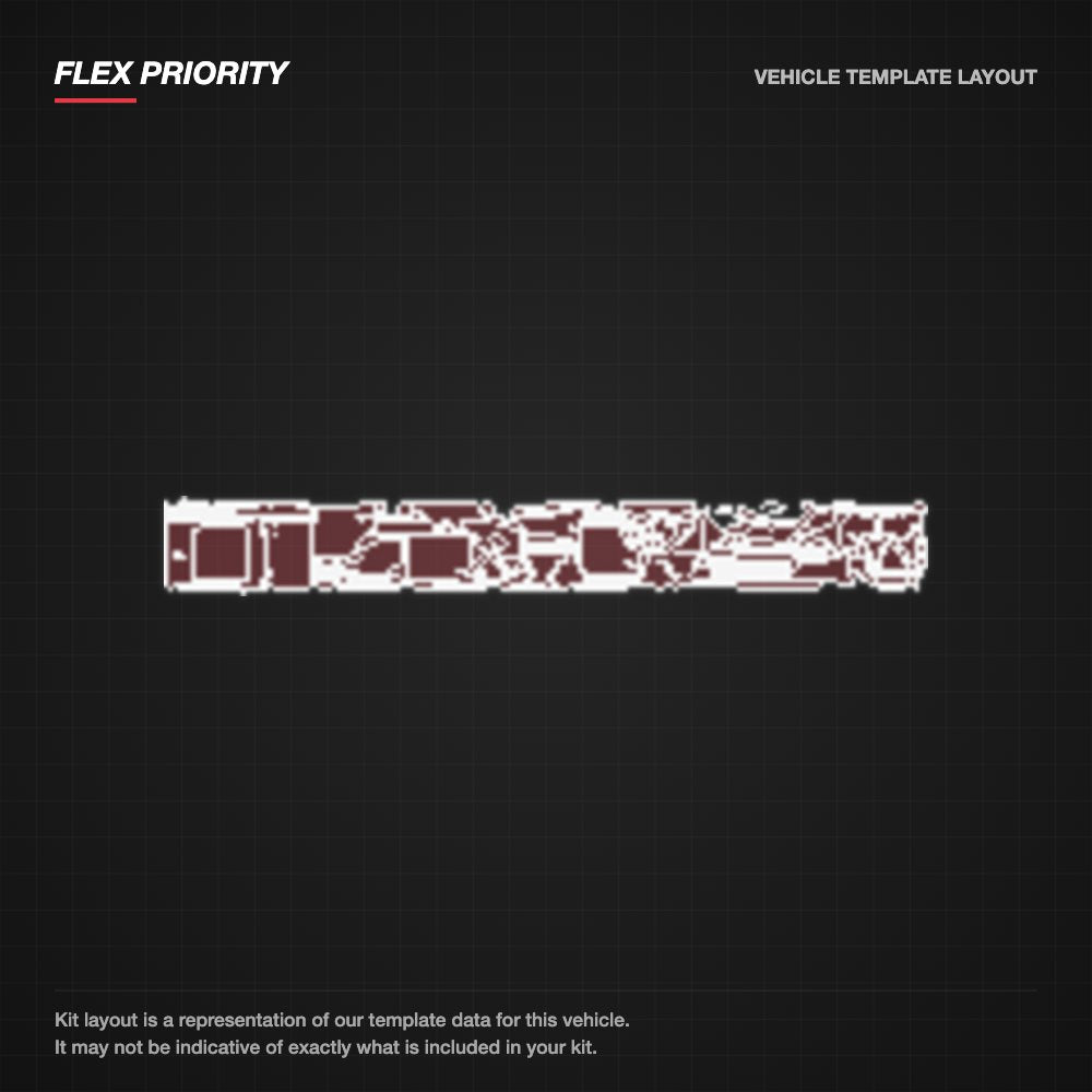 BMW X6 M 2020-2022 kit layout