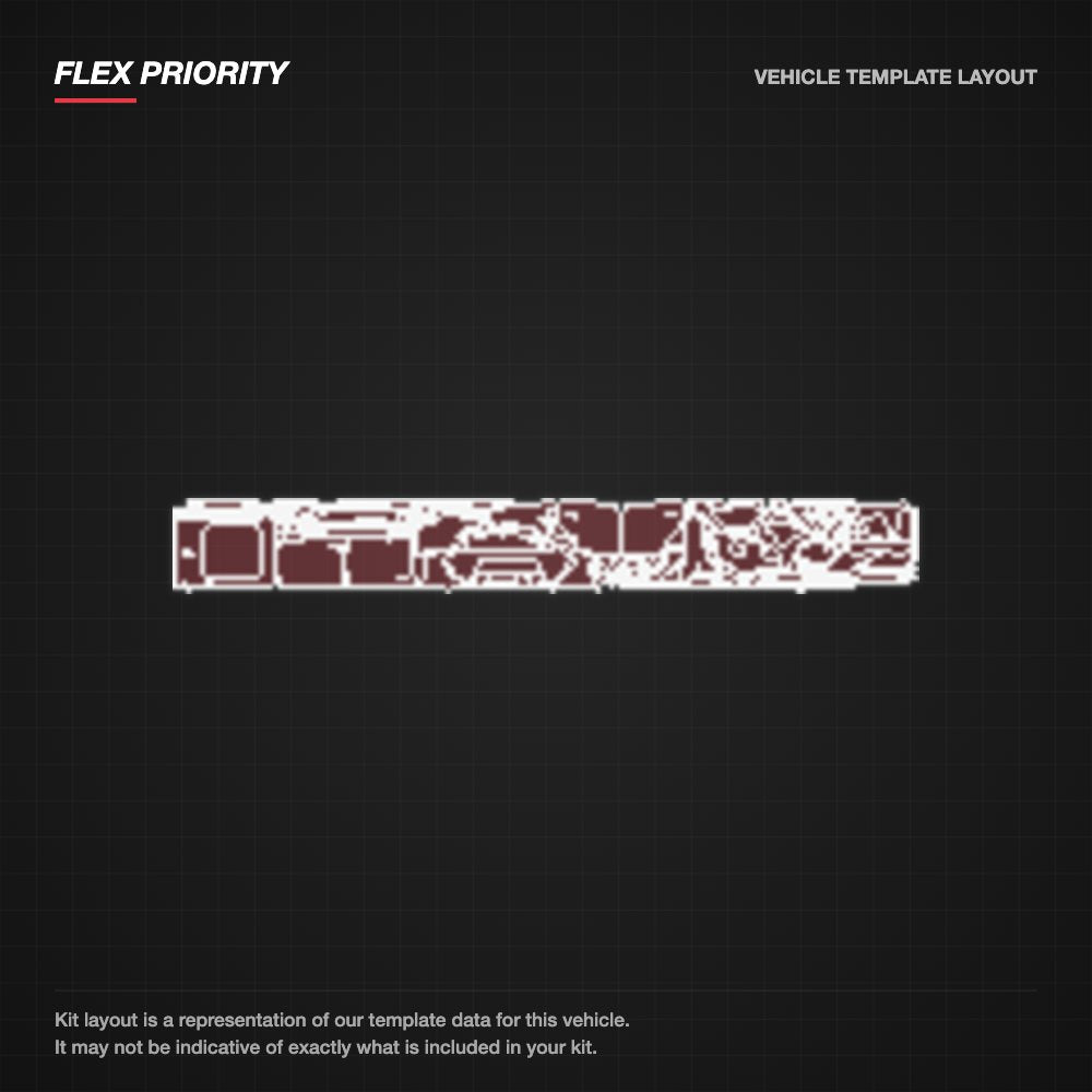BMW X6 M 2023+ kit layout