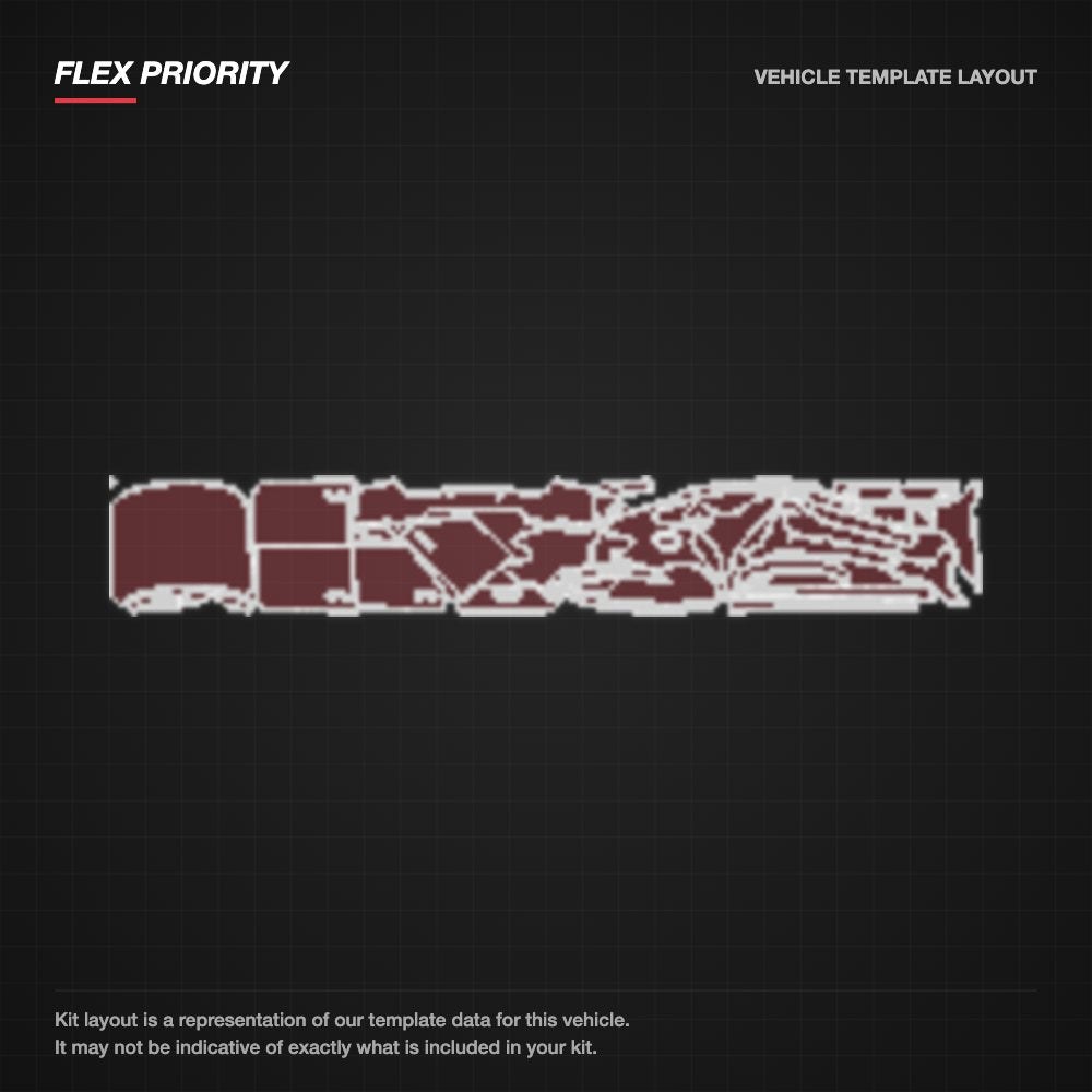 BMW 3 Series GT 2015-2016 kit layout