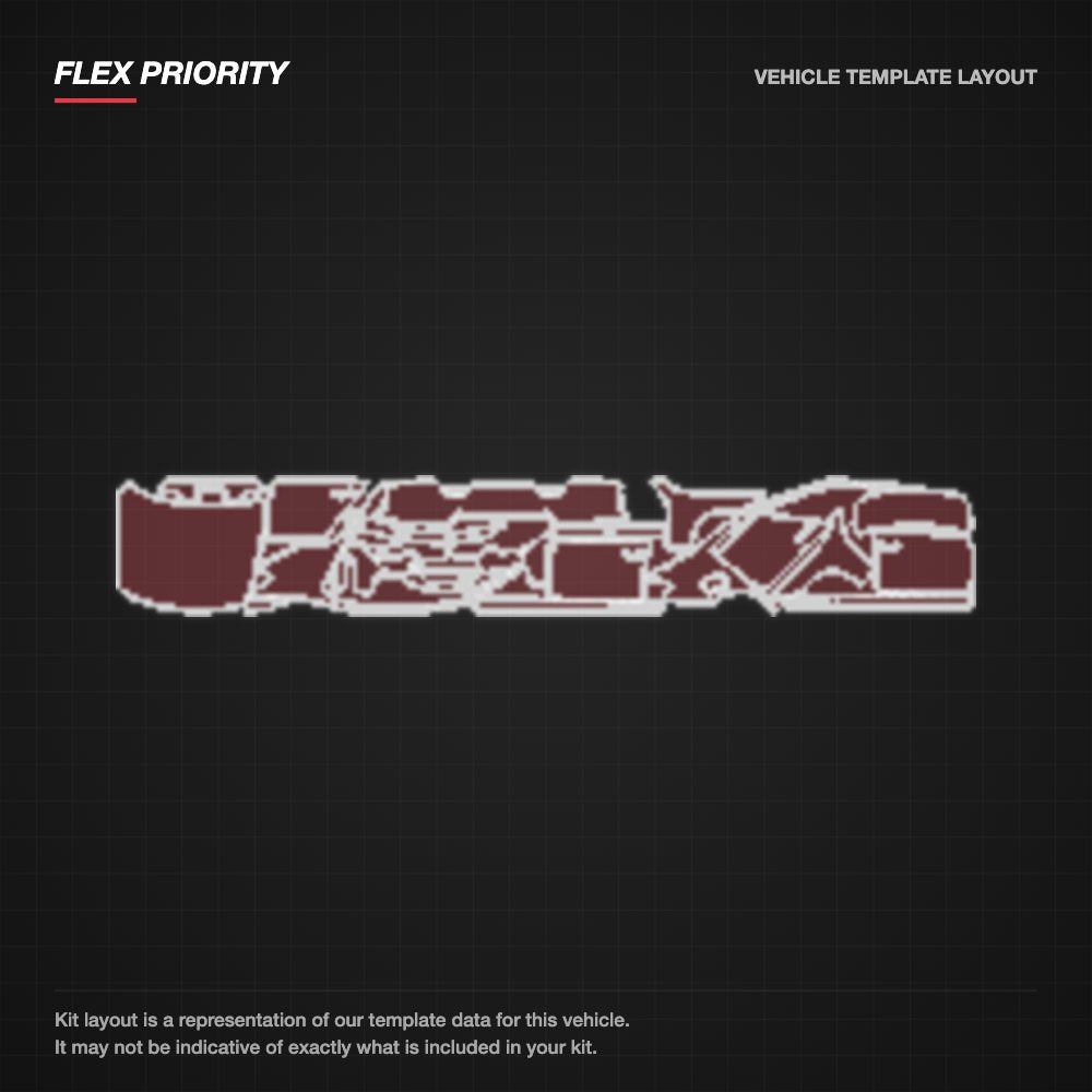 BMW 3 Series 2015-2016 kit layout (template 1)