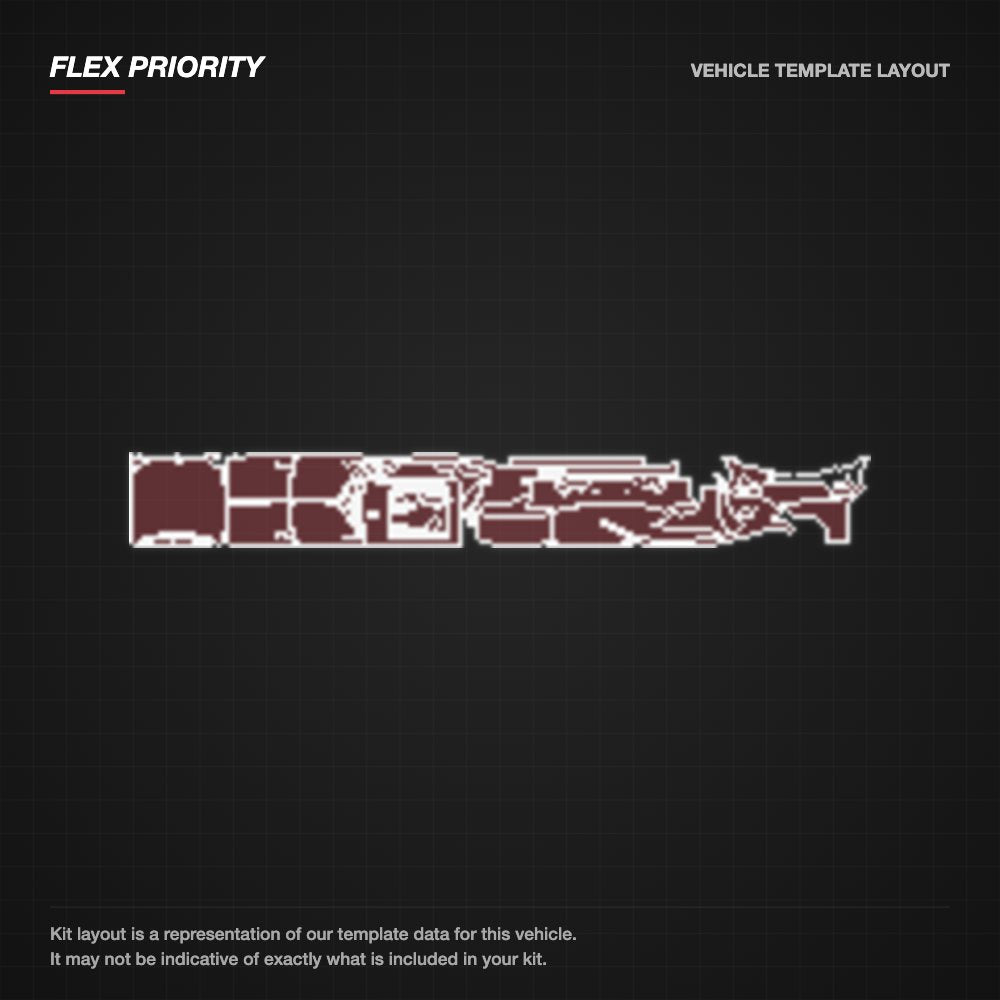 BMW 3 Series 2020-2022 kit layout (template 2)
