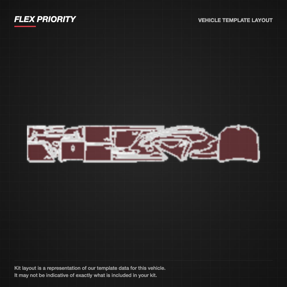 BMW 5 Series Touring 2022-2024 kit layout (template 2)