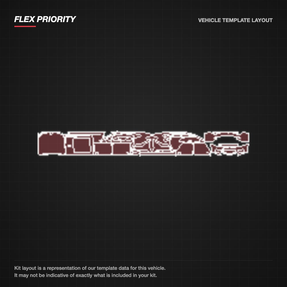 BMW 6 Series GT 2018-2019 kit layout (template 1)
