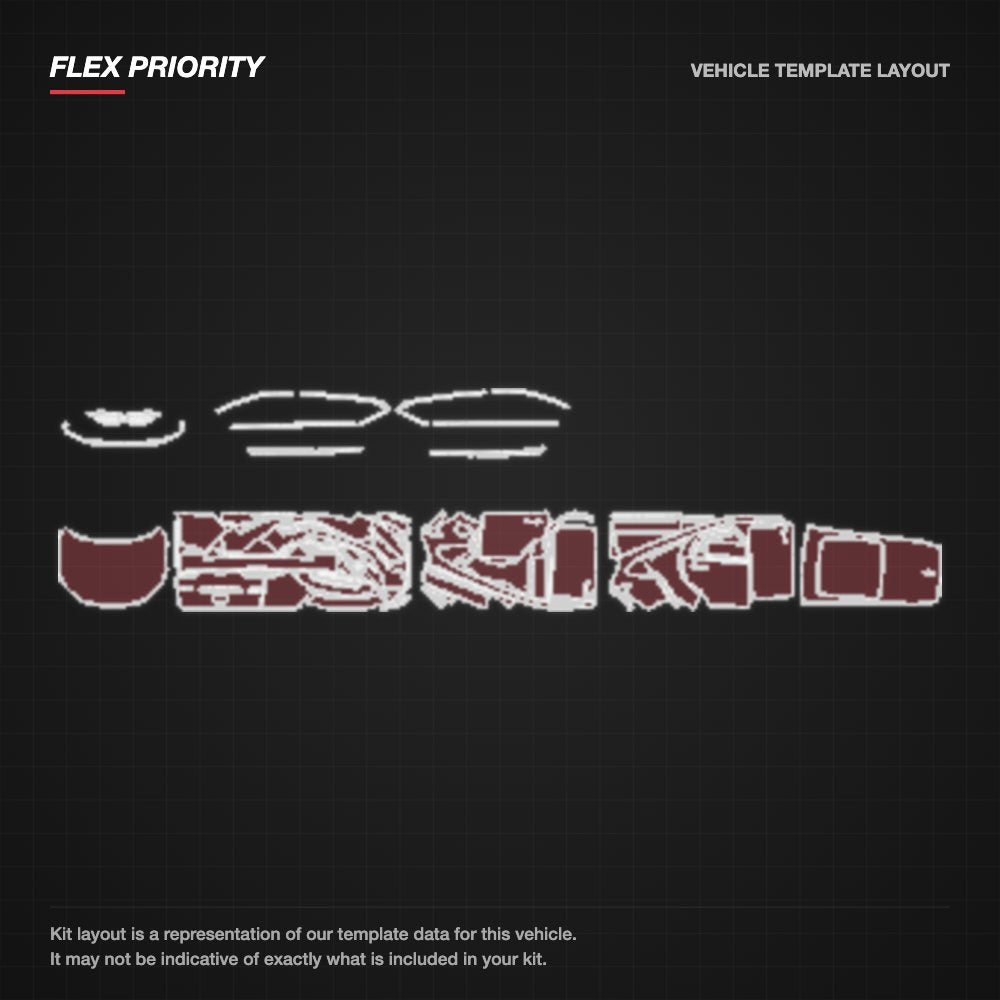 Honda CR-V 2021-2022 kit layout (template 1)