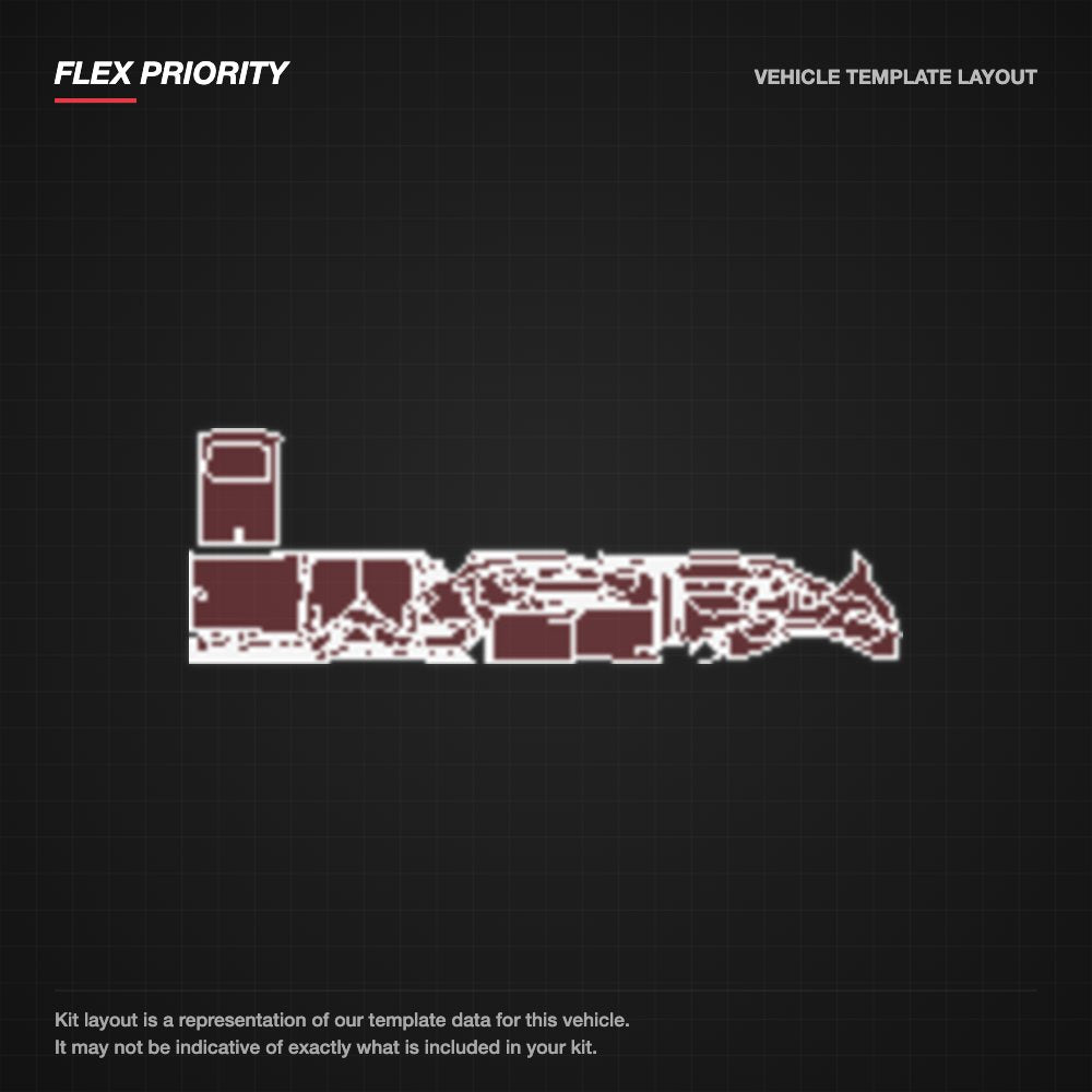 Honda Civic Hatchback 2020-2021 kit layout