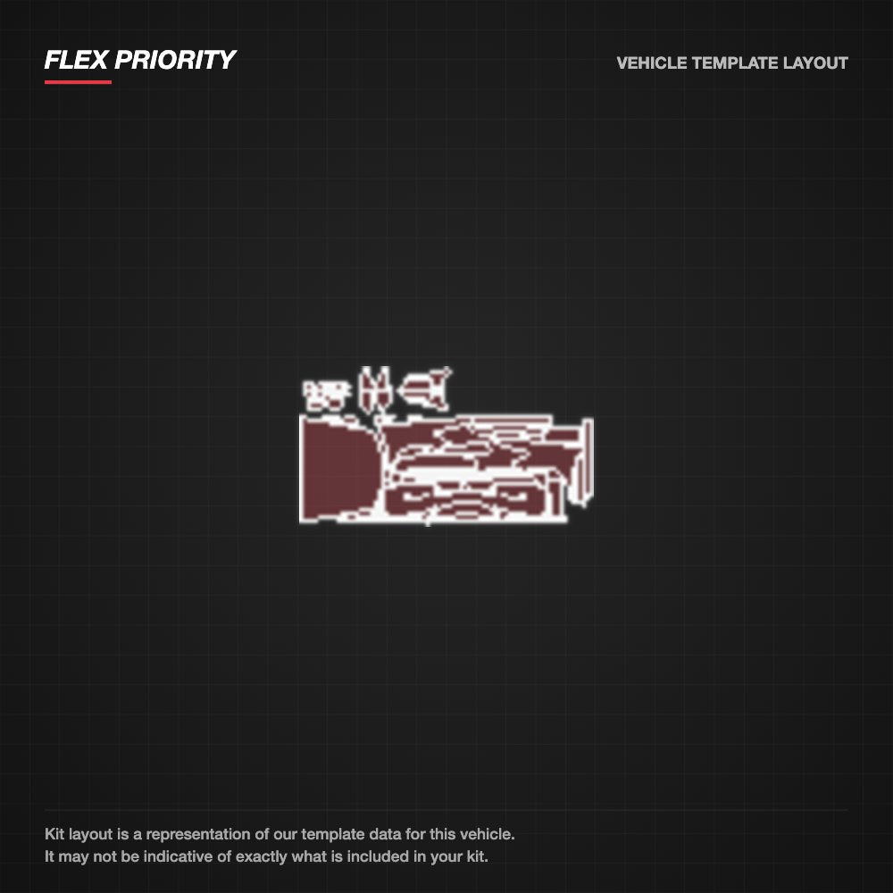 Honda Accord 2009-2014 kit layout