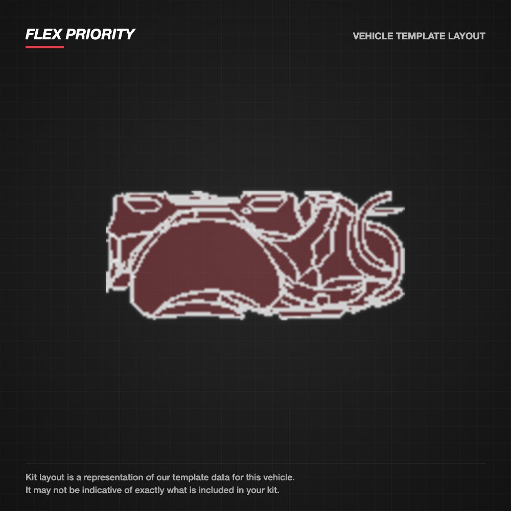 Honda HR-V 2021-2022 kit layout
