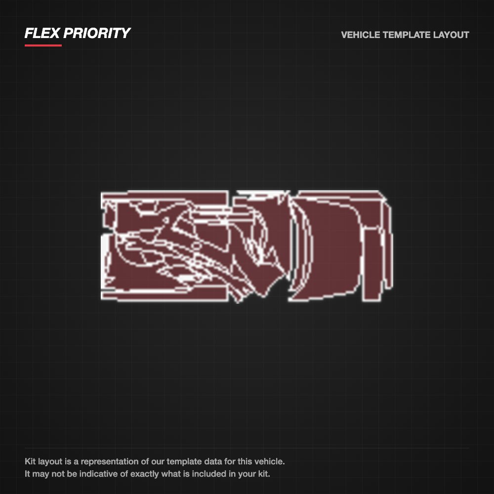 Honda CR-Z EX 2015+ kit layout
