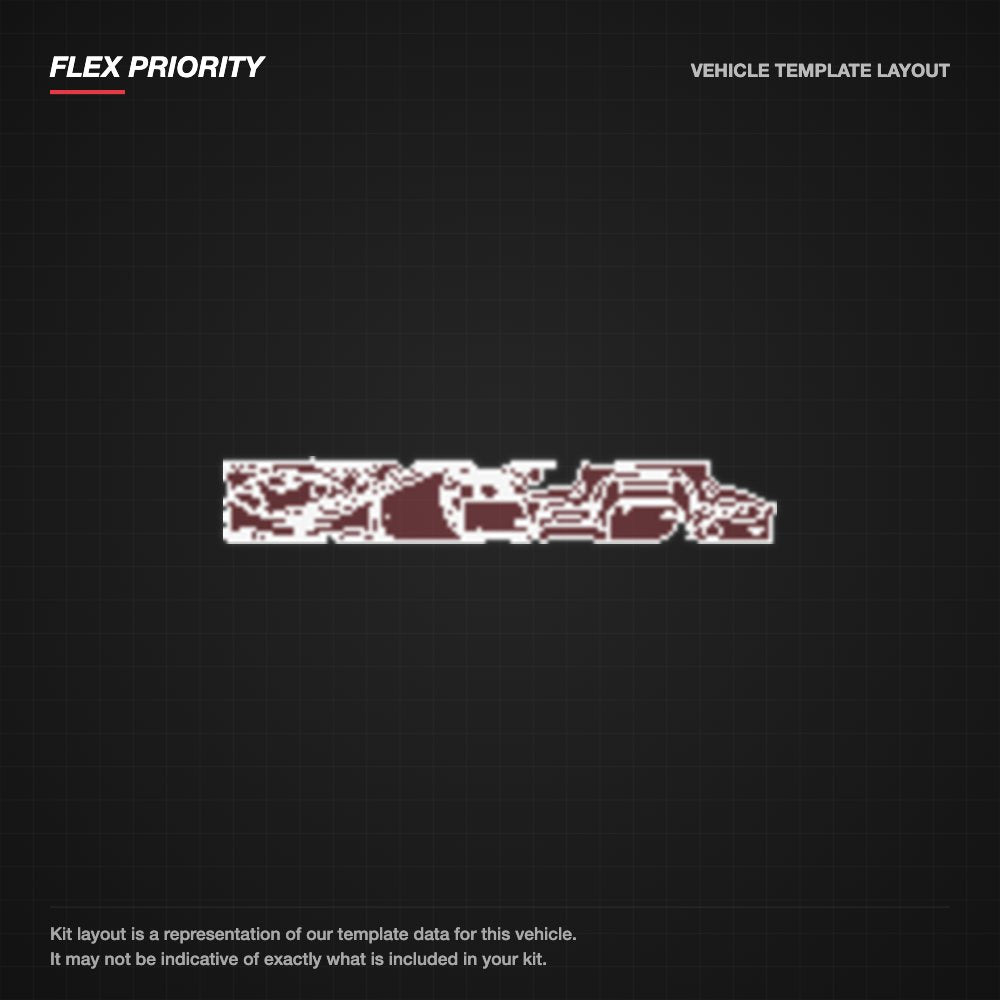 Porsche 911 Turbo 2020+ kit layout (template 2)