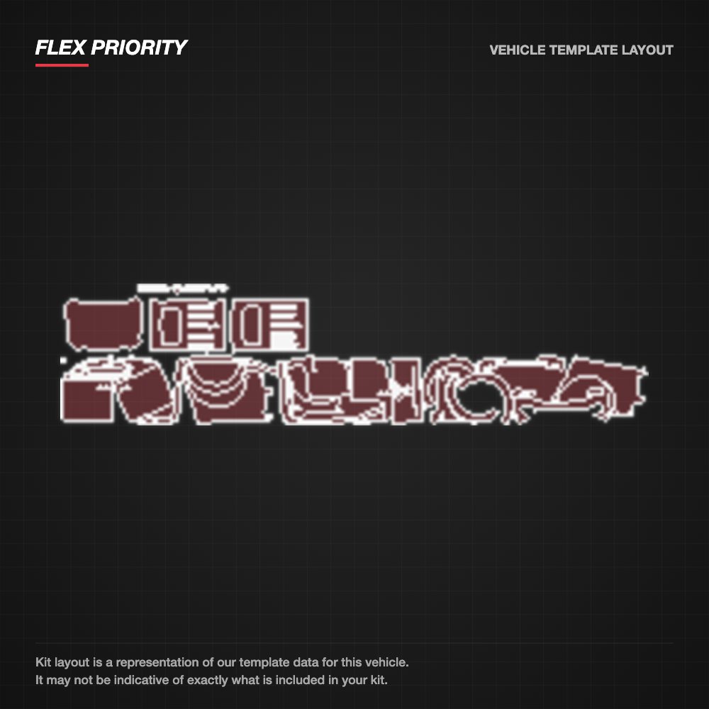 GWM Cannon (2021-2024) 2023+ kit layout (template 1)