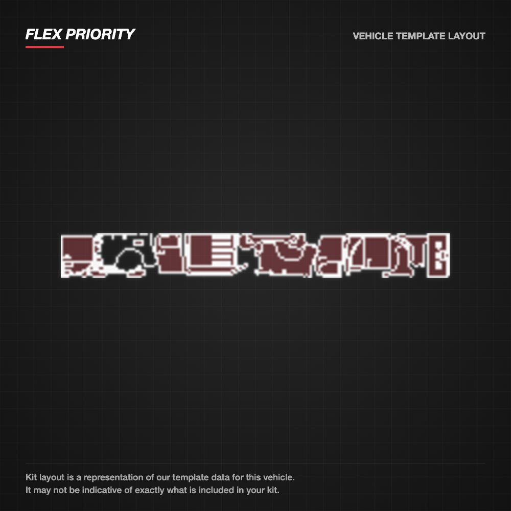 GWM Cannon (2021-2024) 2023+ kit layout (template 2)