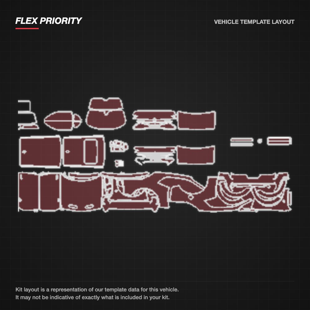 Dodge Challenger 2022+ kit layout