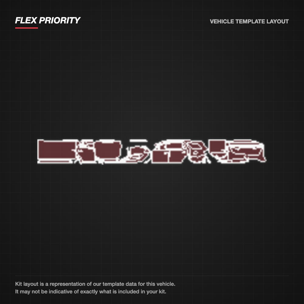 Dodge Durango 2018-2020 kit layout