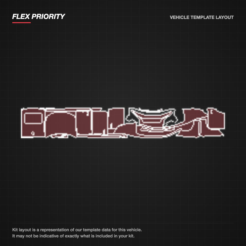 Dodge Charger 2015-2018 kit layout (template 1)