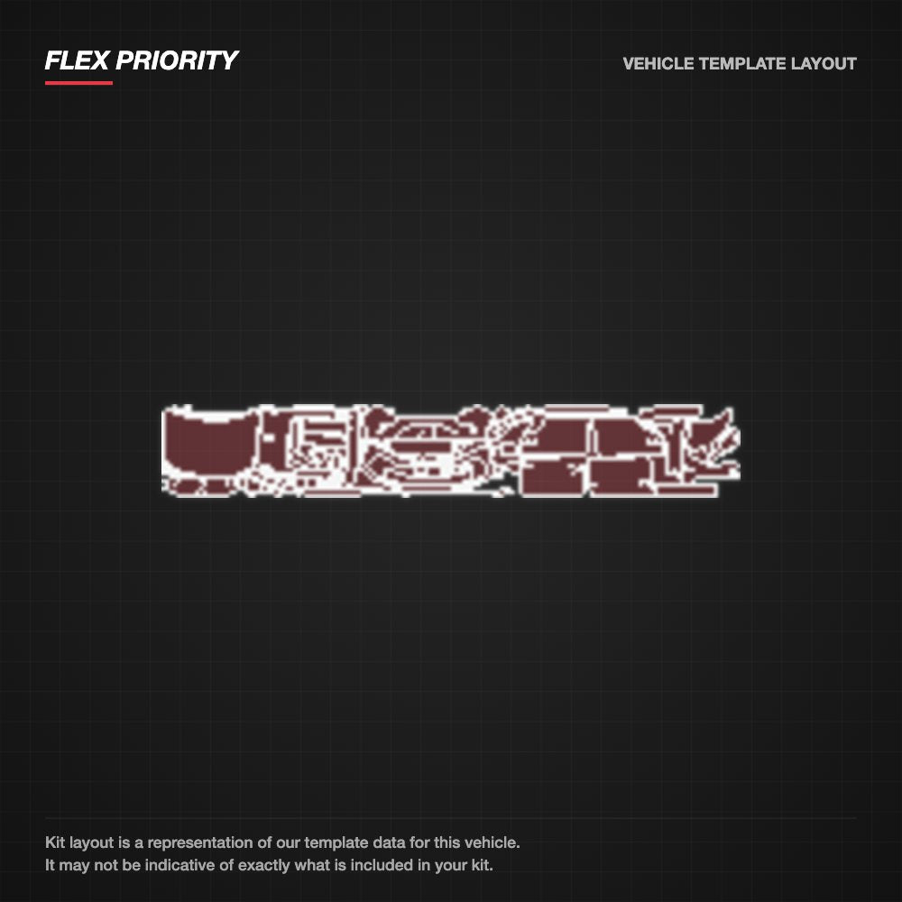 Volkswagen T-ROC 2023+ kit layout (template 1)