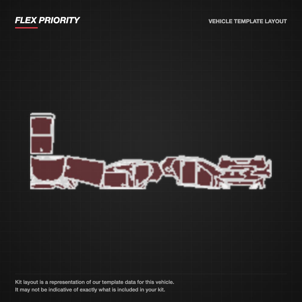 Volkswagen Golf GTI 2015-2017 kit layout