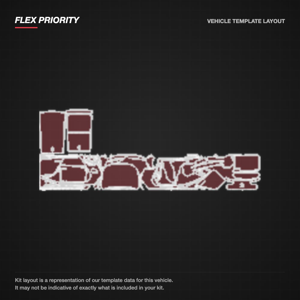 Volkswagen Golf Sports 2025+ kit layout (template 1)