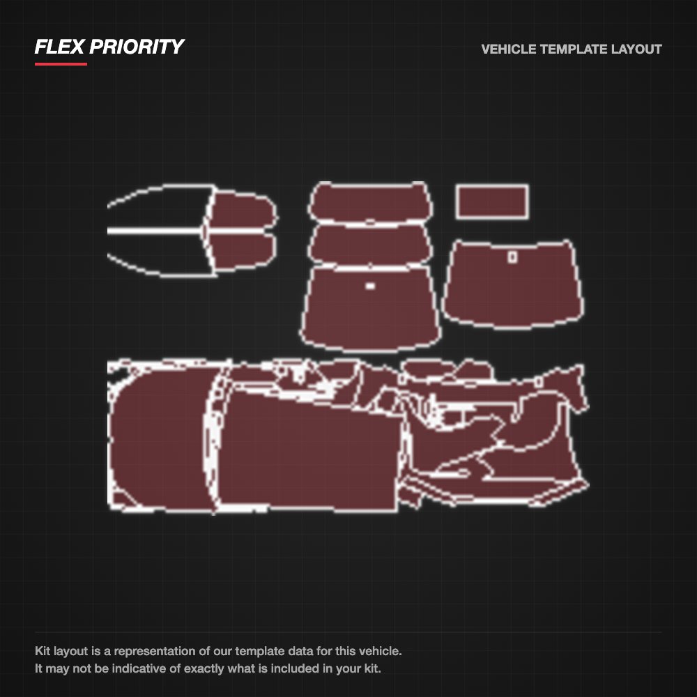 Volkswagen Golf R 2011-2014 kit layout