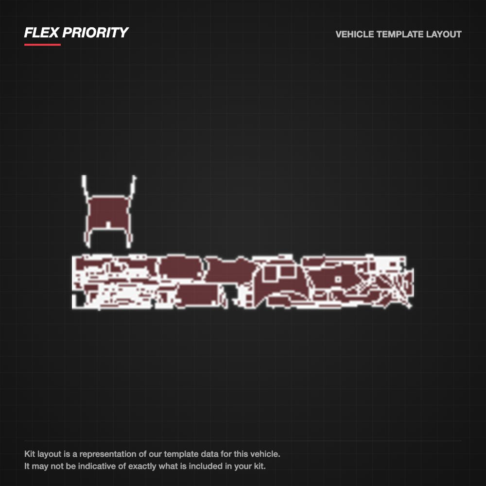 Ferrari 458 2015+ kit layout (template 1)