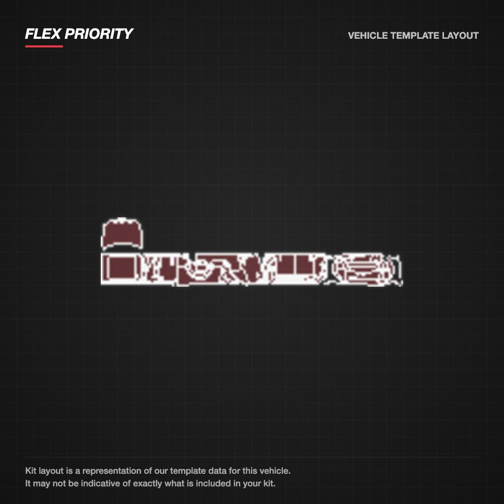 Ford F-250 2020-2022 kit layout