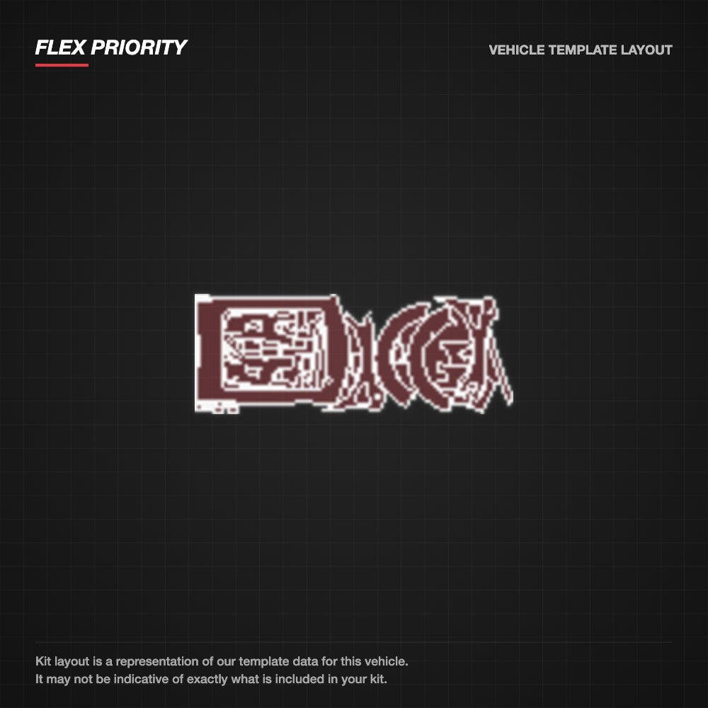 Ford F-150 2016-2018 kit layout (template 1)