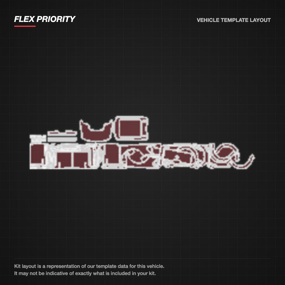 Ford F-150 2022-2023 kit layout