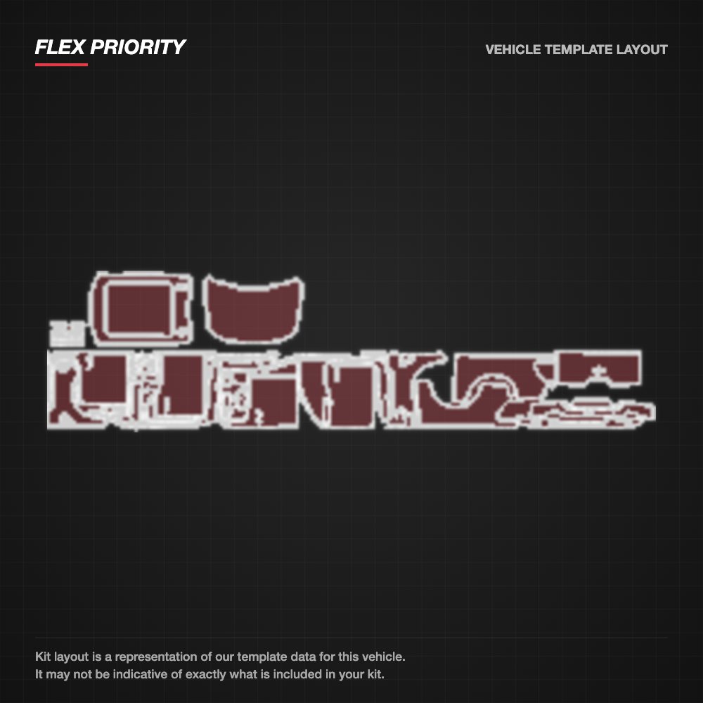 Ford F-150 Limited 2021+ kit layout