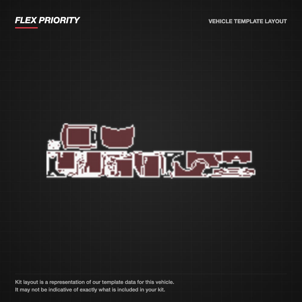 Ford F-150 King Ranch 2022+ kit layout