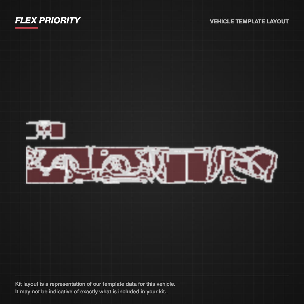 Ford F-150 Shelby 2021+ kit layout (template 2)