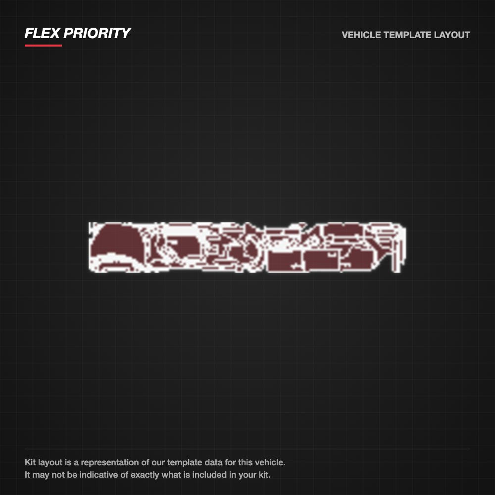 Ford Escape / Kuga 2021-2024 kit layout