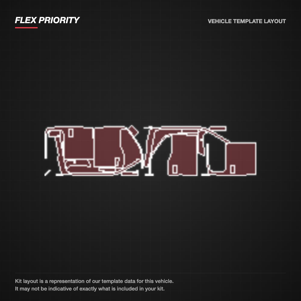 Ford F-150 King Ranch 2015-2021 kit layout