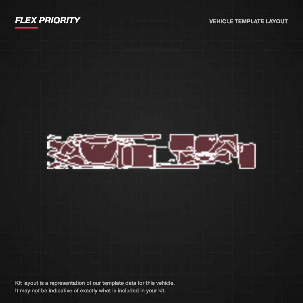 Ford Focus Hatchback 2014-2018 kit layout