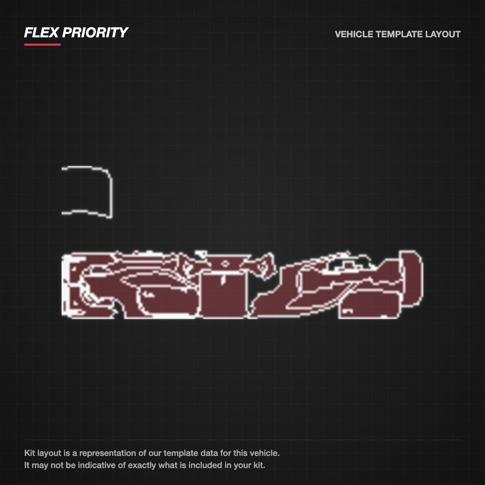 Toyota 86 2017-2021 kit layout