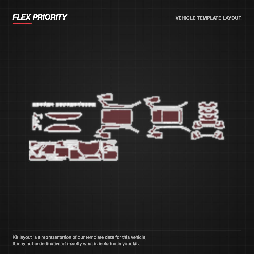 Toyota Highlander 2018-2020 kit layout
