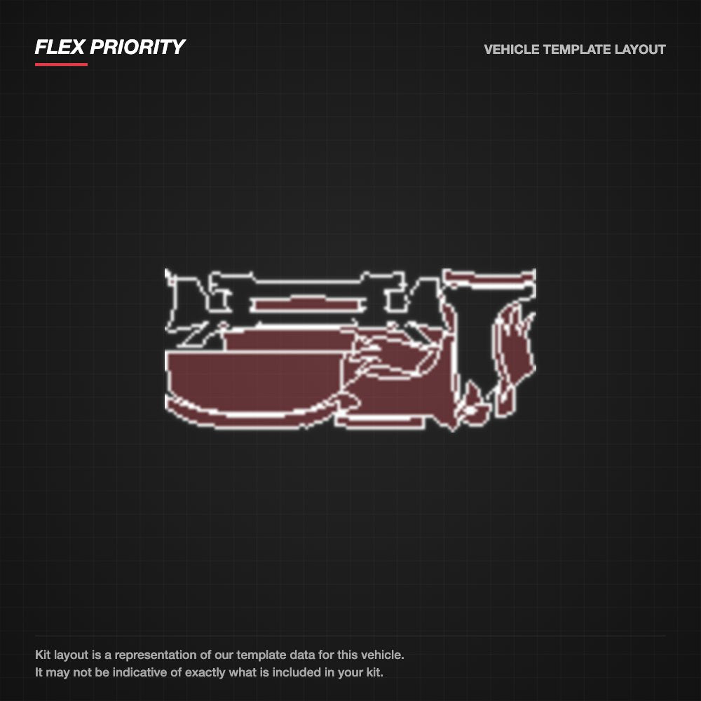 Toyota Land Cruiser 2013-2015 kit layout