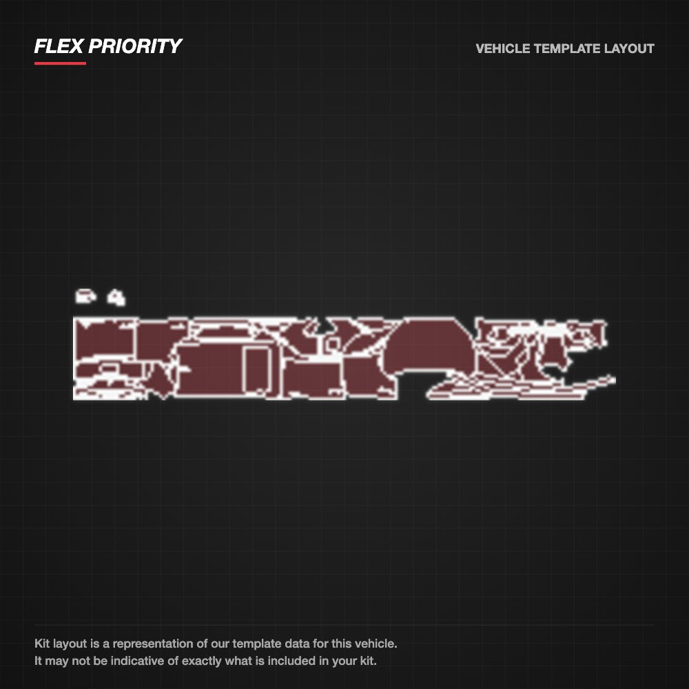 Toyota Corolla Cross 2026+ kit layout (template 2)