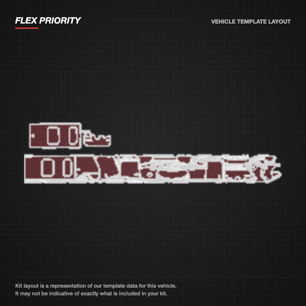Toyota Vellfire 2021-2023 kit layout (template 2)