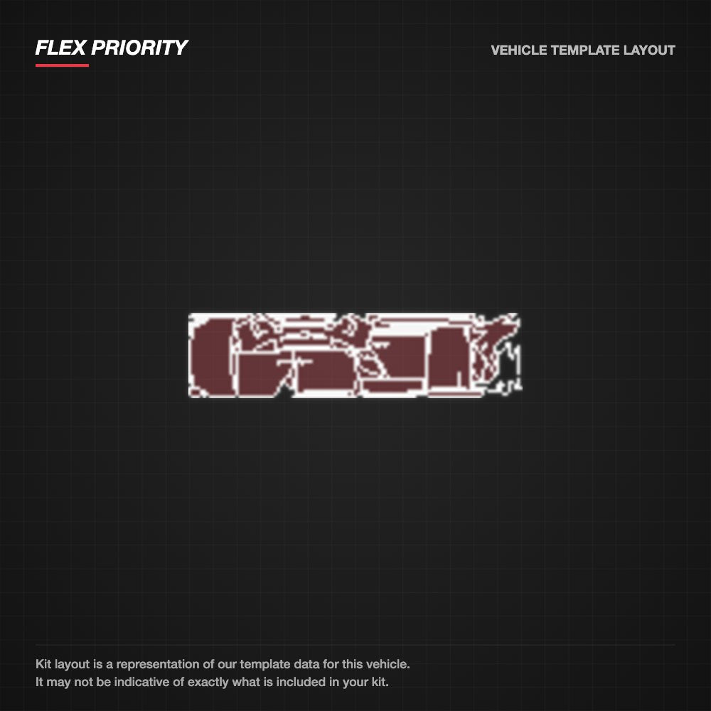 Toyota Prius 2013-2014 kit layout
