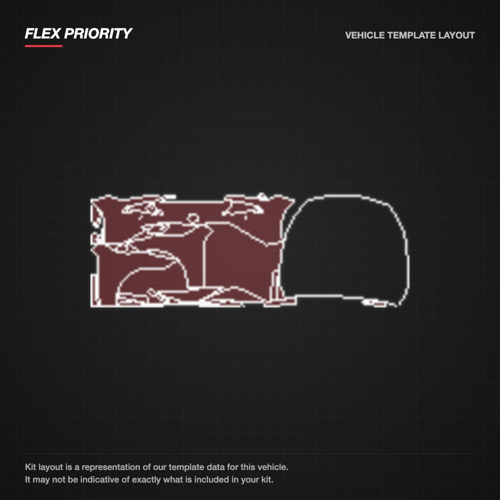 Toyota Mirai 2023 kit layout (template 2)
