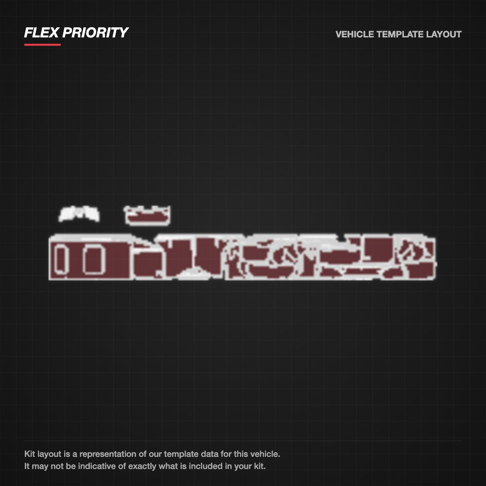 Toyota Alphard 2015-2017 kit layout