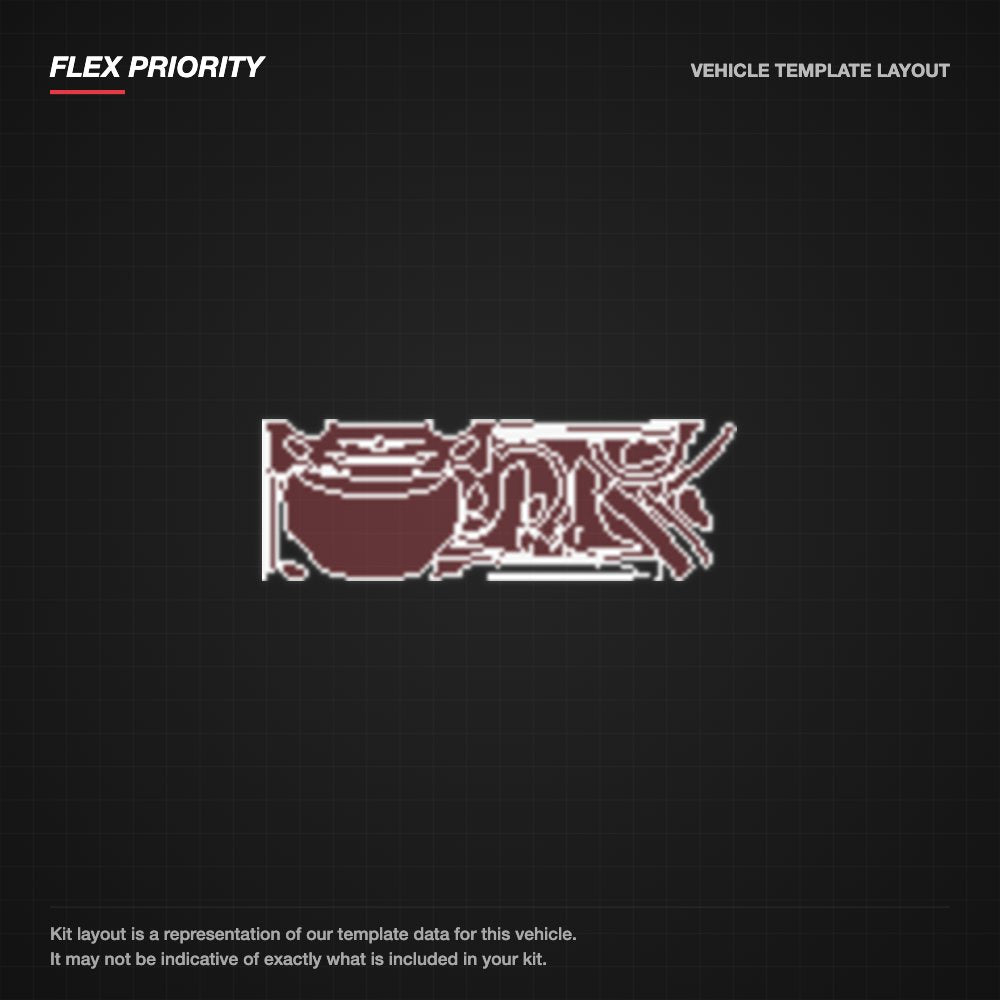 Fiat 500 X 2020+ kit layout