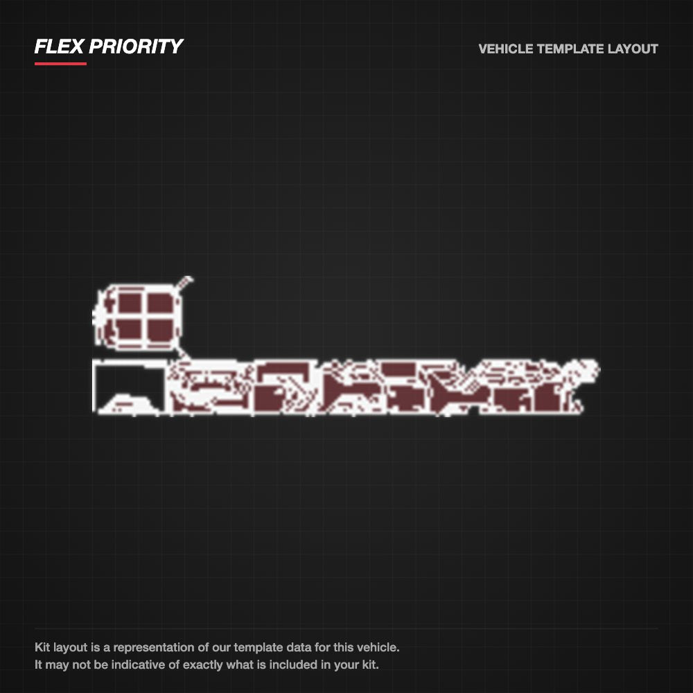 GMC Hummer EV 2022+ kit layout