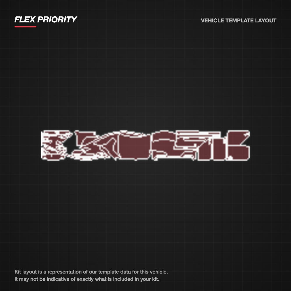 Genesis G80 2020 kit layout (template 2)