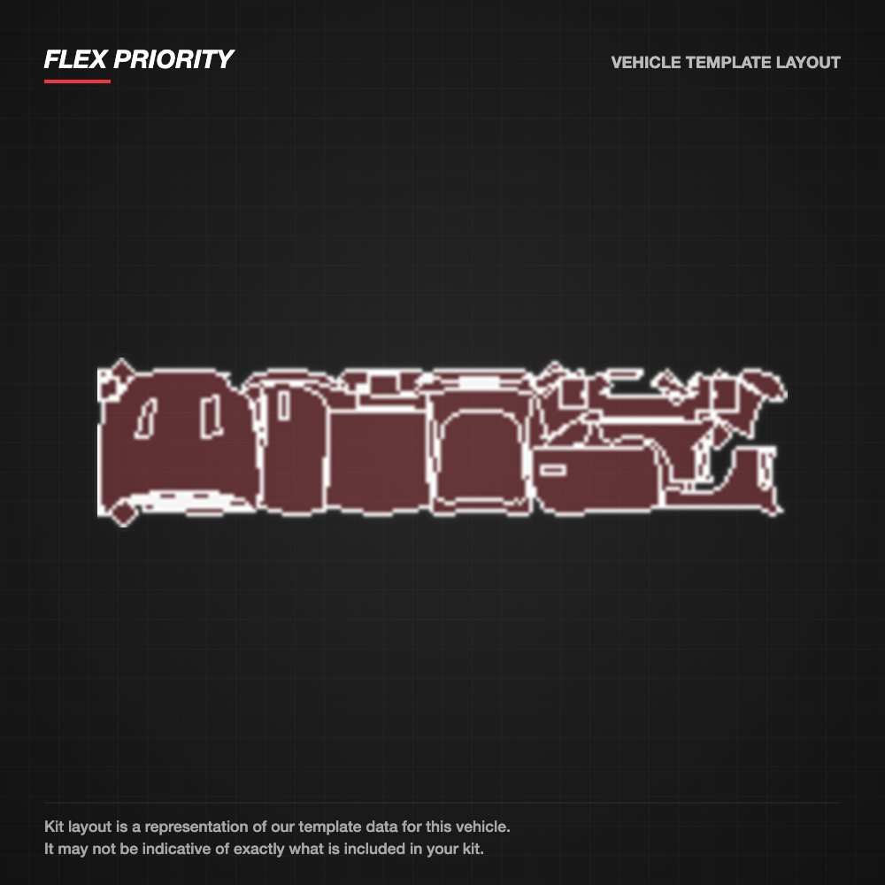 Jaguar XK-RS 2012+ kit layout