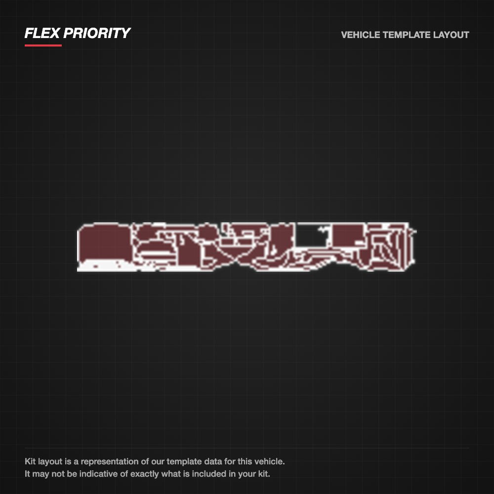 Jaguar F-PACE 2017-2019 kit layout (template 1)