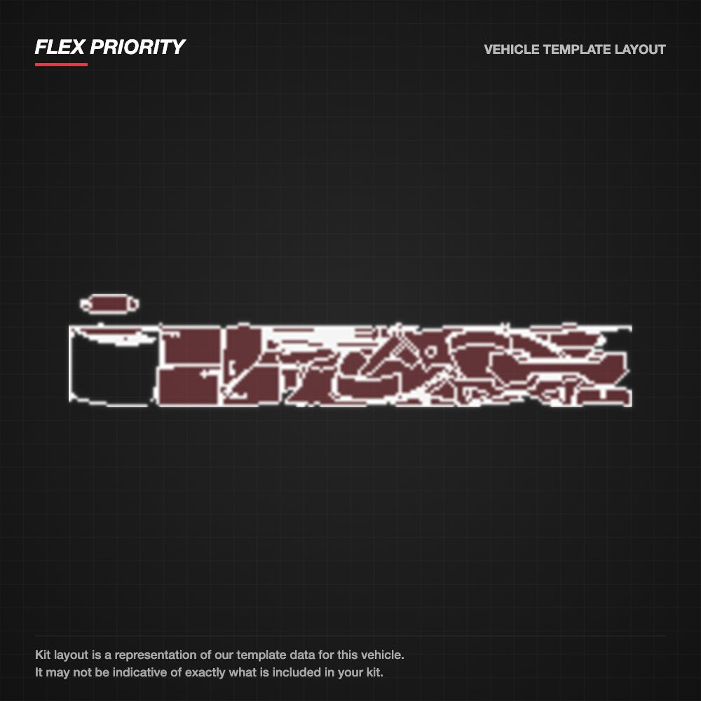 Jaguar XE 2020+ kit layout (template 2)